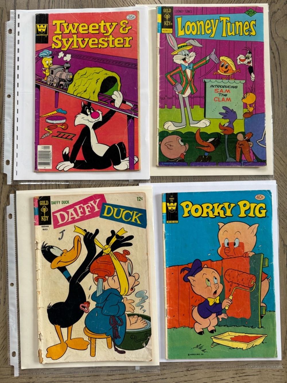 Gold Key Bronze Age Looney Tunes Comic Book Lot Tweety Sylvester Bugs Daffy